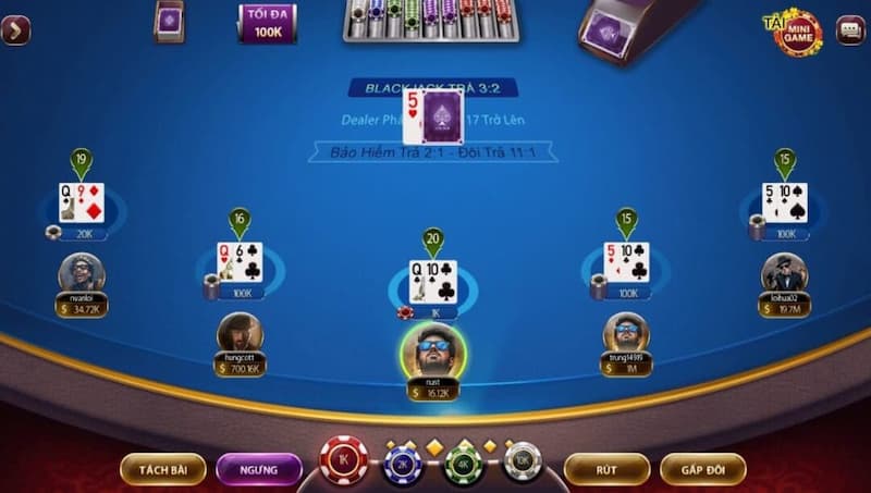 Luật chơi Blackjack chi tiết