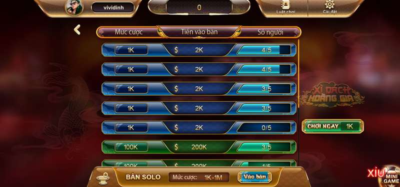 Kinh nghiệm chơi game bài Xì Dách bạn nên bỏ túi